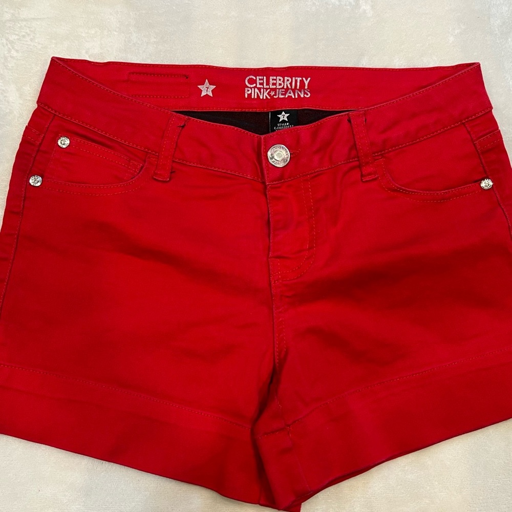 Celebrity Pink Red shorts - Picture 2 of 5